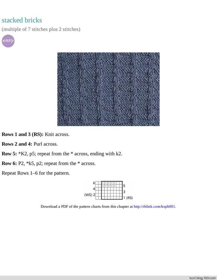 Melissa Leapman - The Knit Stitch Pattern Handbook - 編織幸福 - 編織幸福的博客