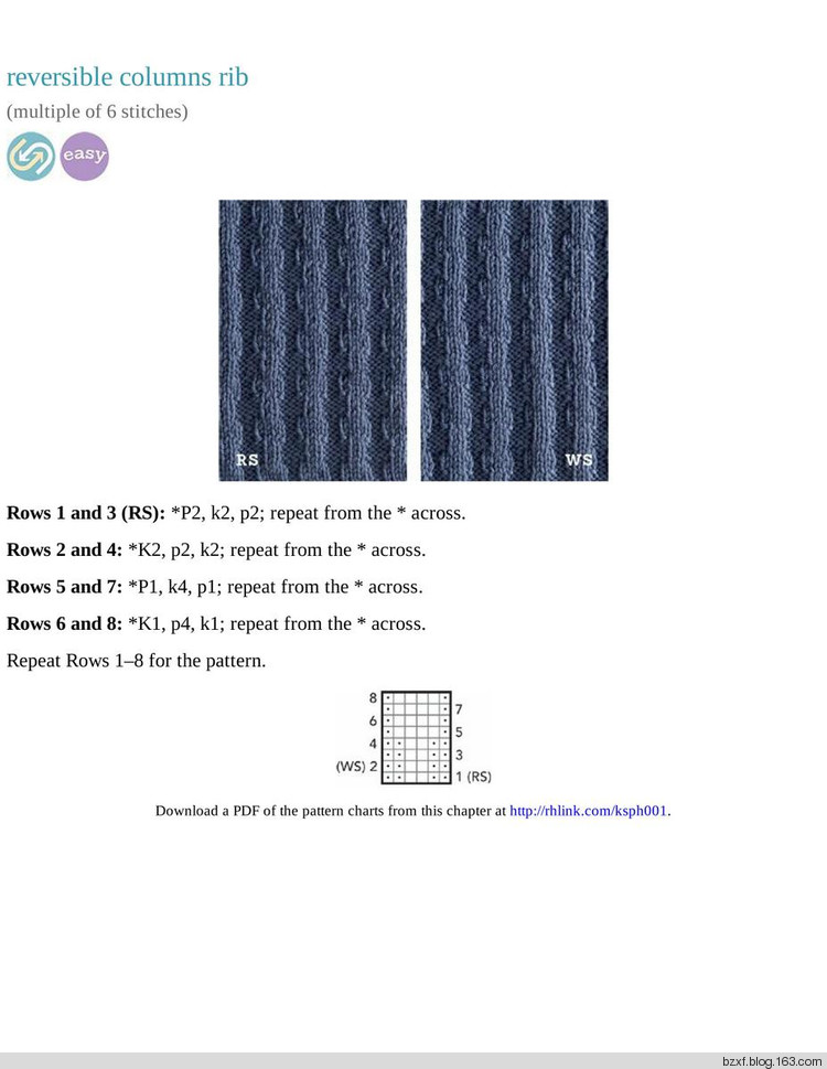 Melissa Leapman - The Knit Stitch Pattern Handbook - 編織幸福 - 編織幸福的博客