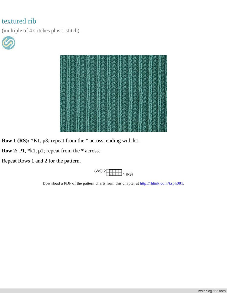 Melissa Leapman - The Knit Stitch Pattern Handbook - 編織幸福 - 編織幸福的博客