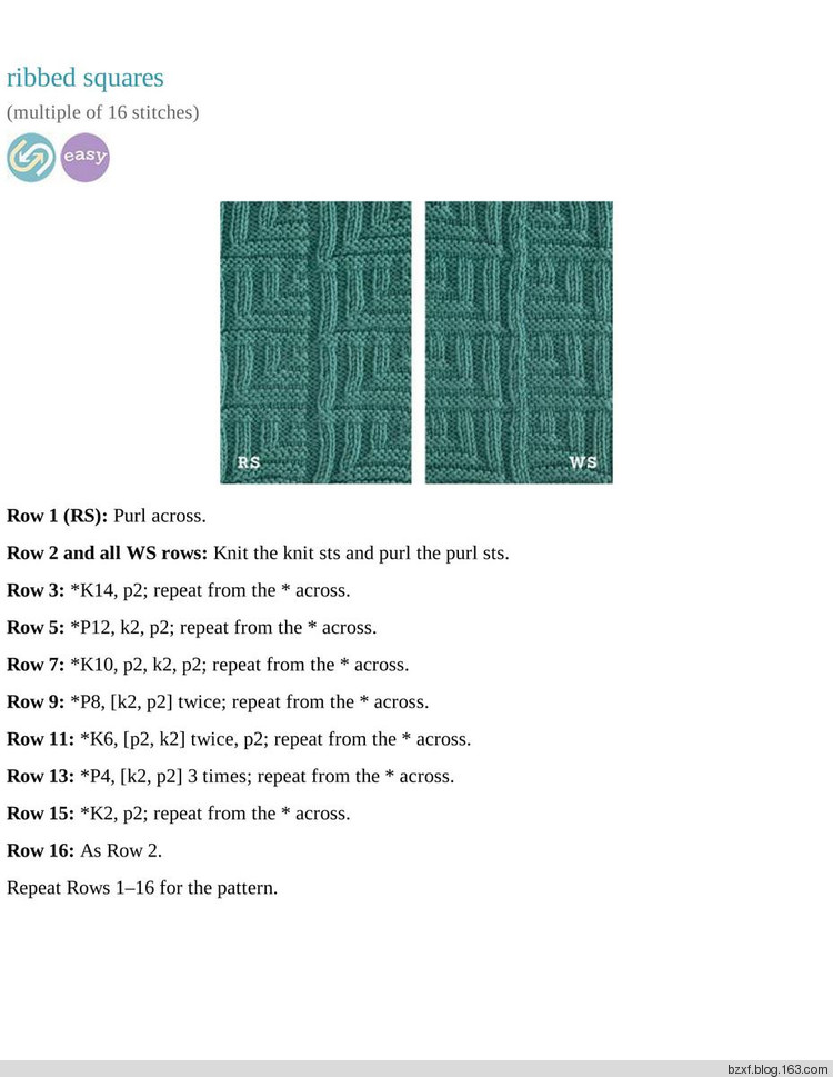 Melissa Leapman - The Knit Stitch Pattern Handbook - 編織幸福 - 編織幸福的博客