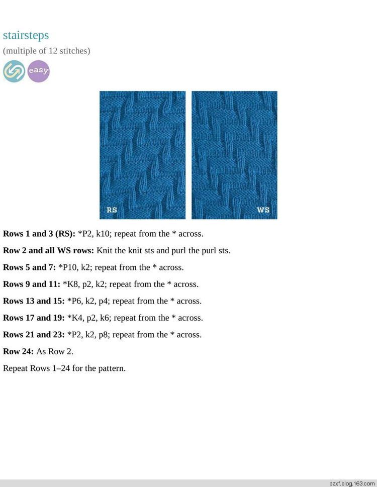 Melissa Leapman - The Knit Stitch Pattern Handbook - 編織幸福 - 編織幸福的博客