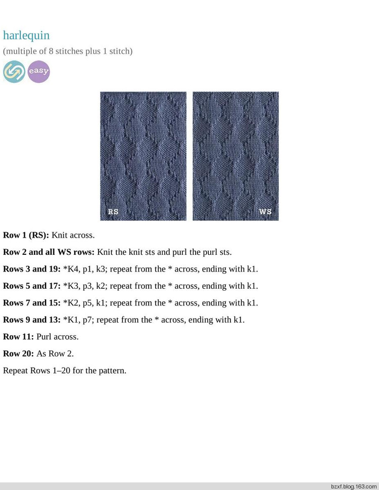 Melissa Leapman - The Knit Stitch Pattern Handbook - 編織幸福 - 編織幸福的博客