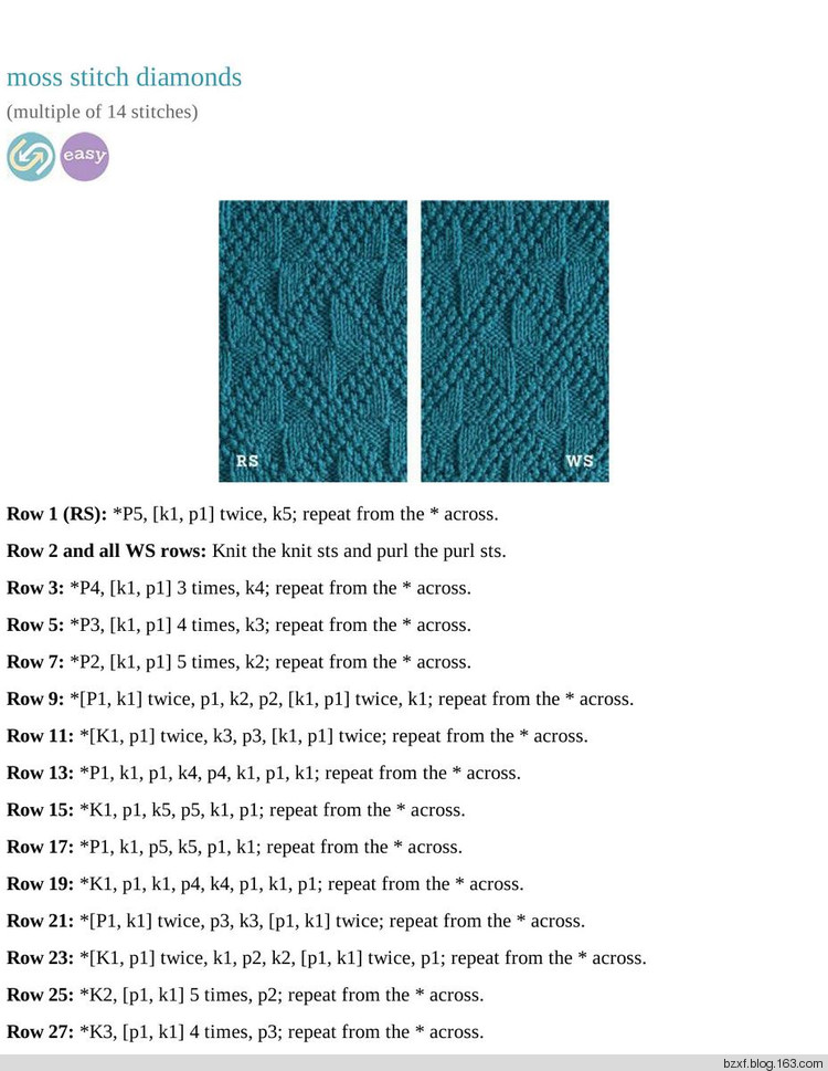 Melissa Leapman - The Knit Stitch Pattern Handbook - 編織幸福 - 編織幸福的博客