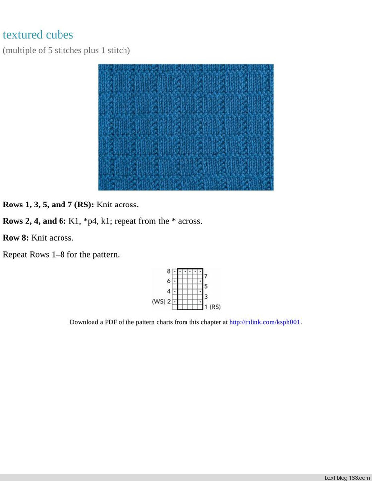 Melissa Leapman - The Knit Stitch Pattern Handbook - 編織幸福 - 編織幸福的博客