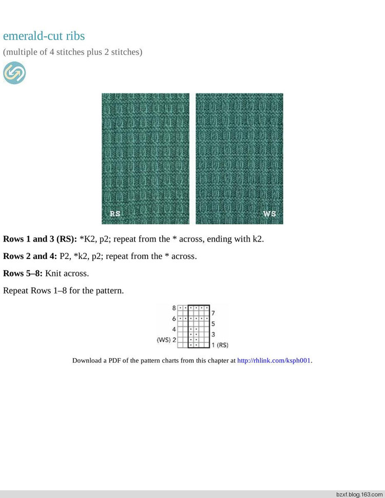 Melissa Leapman - The Knit Stitch Pattern Handbook - 編織幸福 - 編織幸福的博客