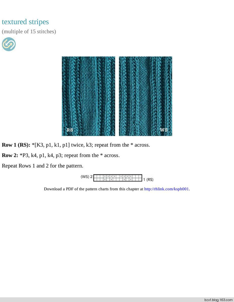 Melissa Leapman - The Knit Stitch Pattern Handbook - 編織幸福 - 編織幸福的博客