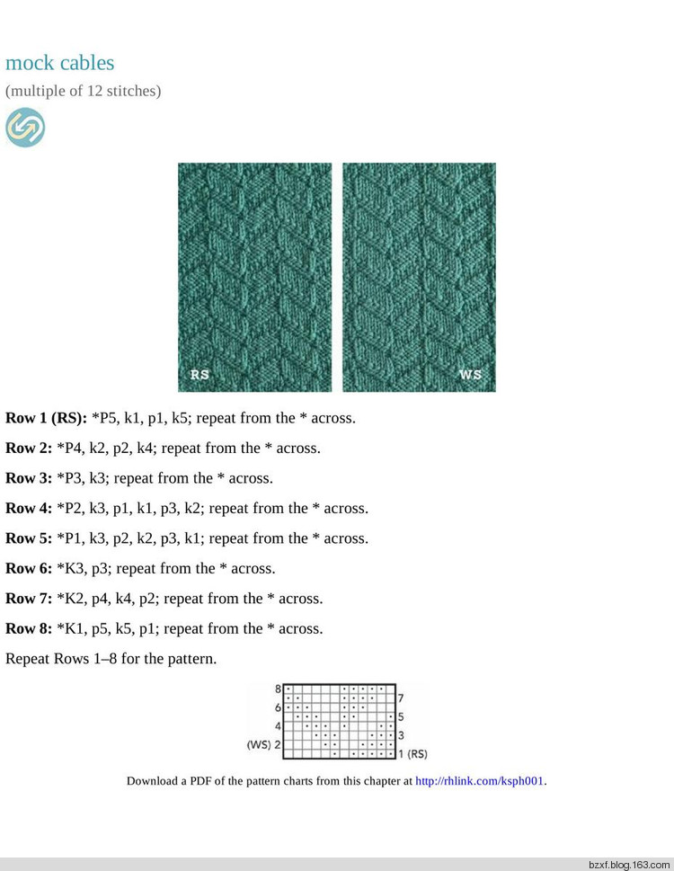 Melissa Leapman - The Knit Stitch Pattern Handbook - 編織幸福 - 編織幸福的博客