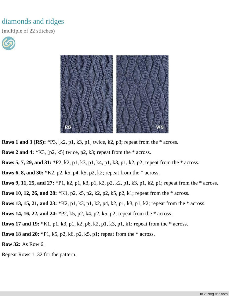 Melissa Leapman - The Knit Stitch Pattern Handbook - 編織幸福 - 編織幸福的博客
