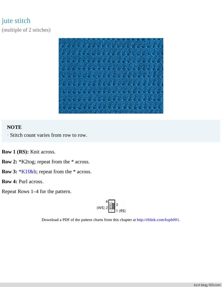 Melissa Leapman - The Knit Stitch Pattern Handbook - 編織幸福 - 編織幸福的博客