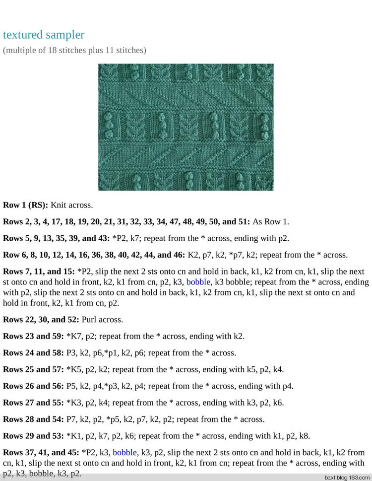 Melissa Leapman - The Knit Stitch Pattern Handbook - 編織幸福 - 編織幸福的博客