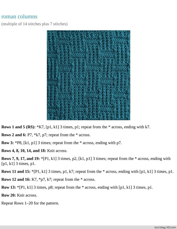 Melissa Leapman - The Knit Stitch Pattern Handbook - 編織幸福 - 編織幸福的博客
