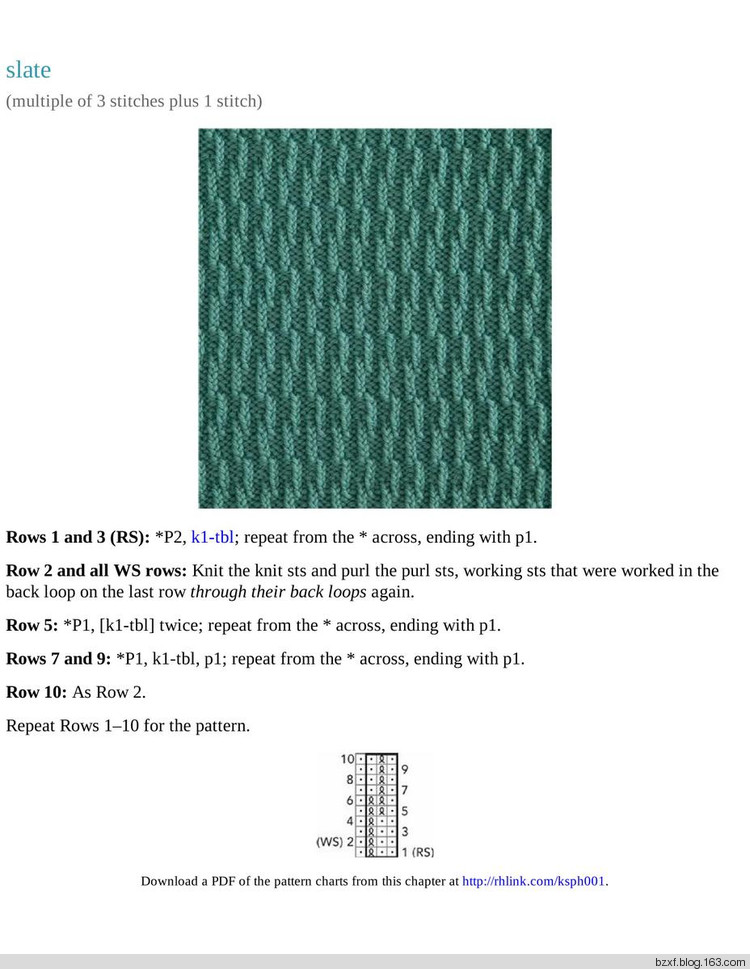 Melissa Leapman - The Knit Stitch Pattern Handbook - 編織幸福 - 編織幸福的博客