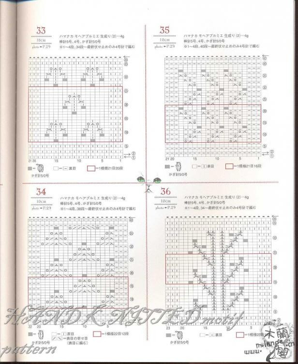 毛衣的基本花樣 - mikha_ya - mikha_ya的博客
