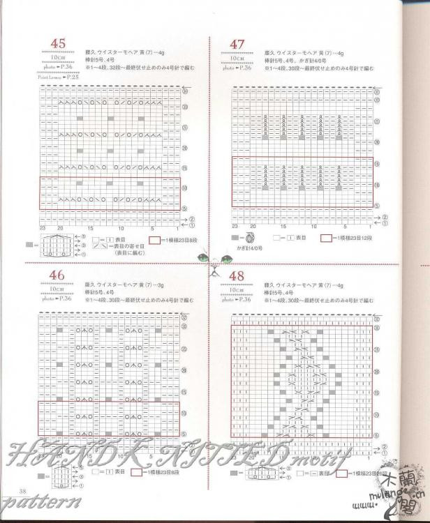 毛衣的基本花樣 - mikha_ya - mikha_ya的博客