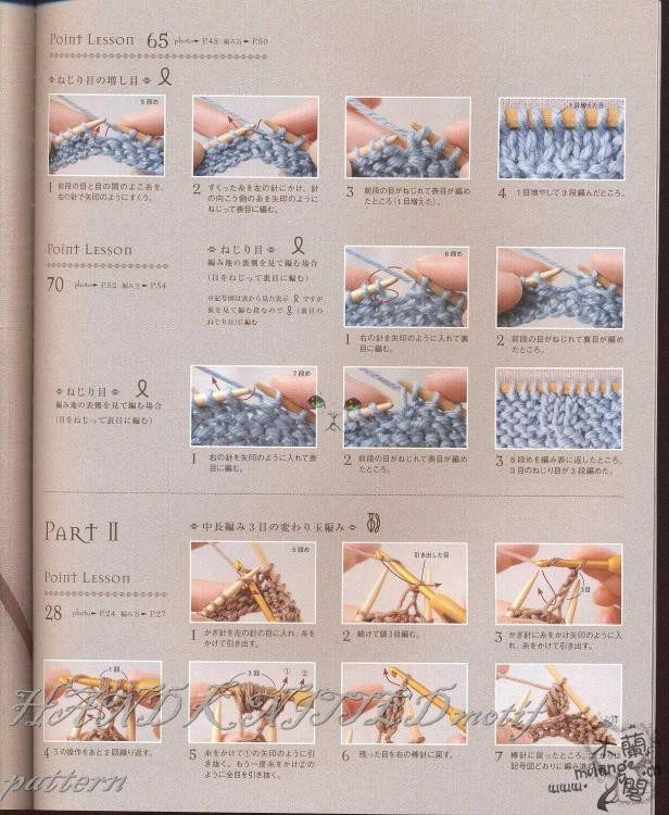 毛衣的基本花樣 - mikha_ya - mikha_ya的博客