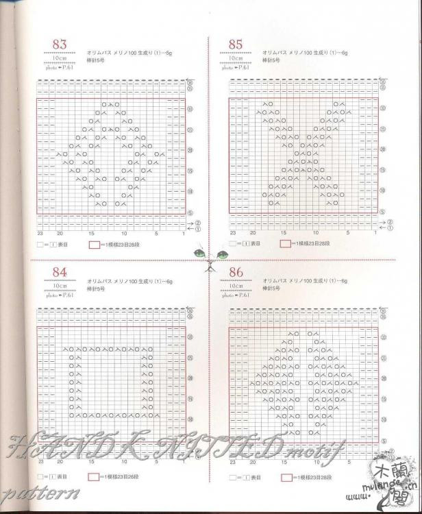 毛衣的基本花樣 - mikha_ya - mikha_ya的博客