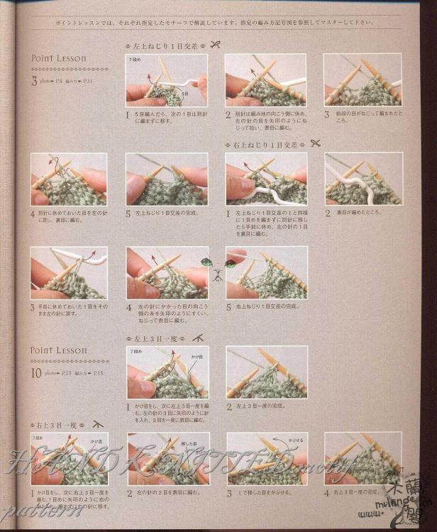 毛衣的基本花樣 - mikha_ya - mikha_ya的博客