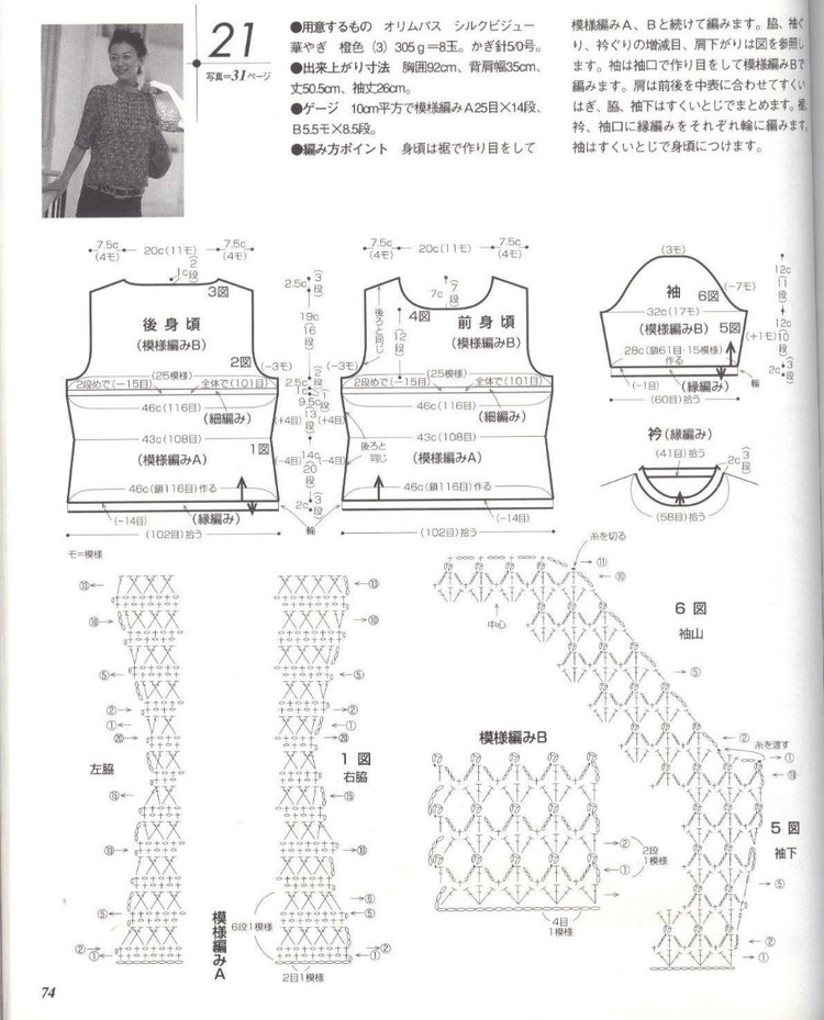 Lets knit series---美麗鉤針春夏 14（2） - 紫蘇 - 紫蘇的博客