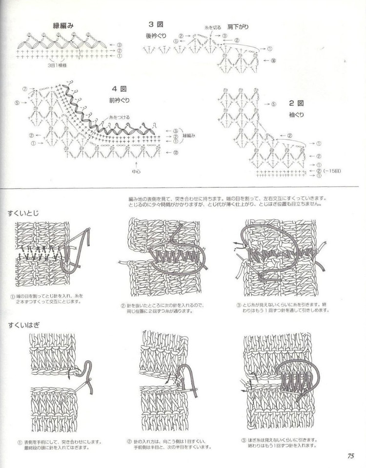 Lets knit series---美麗鉤針春夏 14（2） - 紫蘇 - 紫蘇的博客
