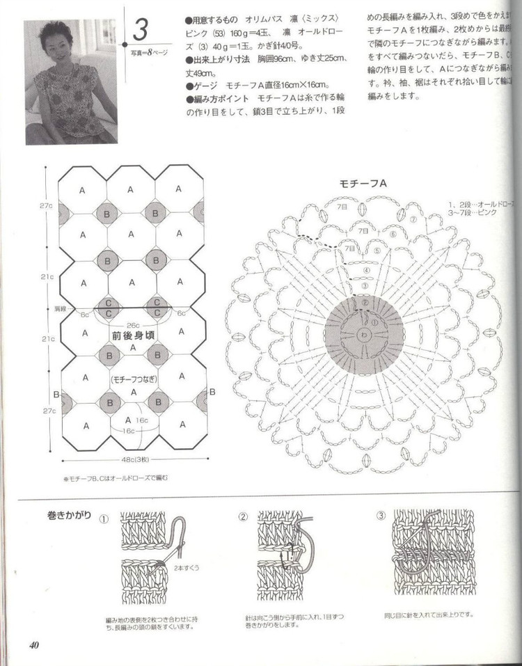Lets knit series---美麗鉤針春夏 14（2） - 紫蘇 - 紫蘇的博客