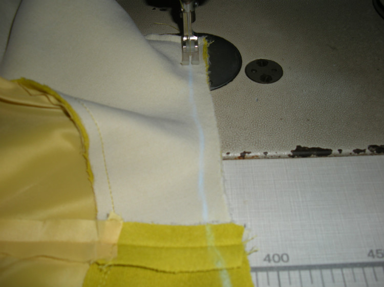 服裝手工秀——圓領羊毛羊絨大衣 - 墨香婉韻 - .