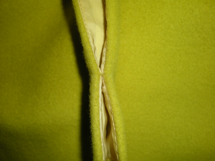 服裝手工秀——圓領羊毛羊絨大衣 - 墨香婉韻 - .