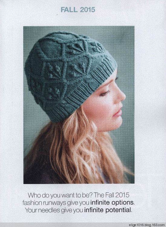 Vogue Knitting 2015 Fall - 采蓮南塘秋 -  婉如清揚