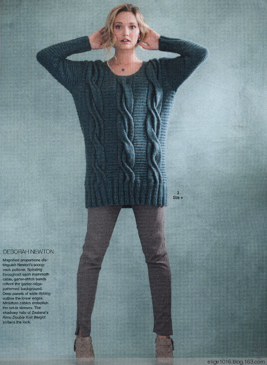 Vogue Knitting 2015 Fall - 采蓮南塘秋 -  婉如清揚