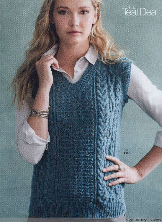 Vogue Knitting 2015 Fall - 采蓮南塘秋 -  婉如清揚