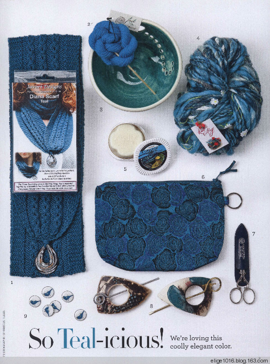 Vogue Knitting 2015 Fall - 采蓮南塘秋 -  婉如清揚