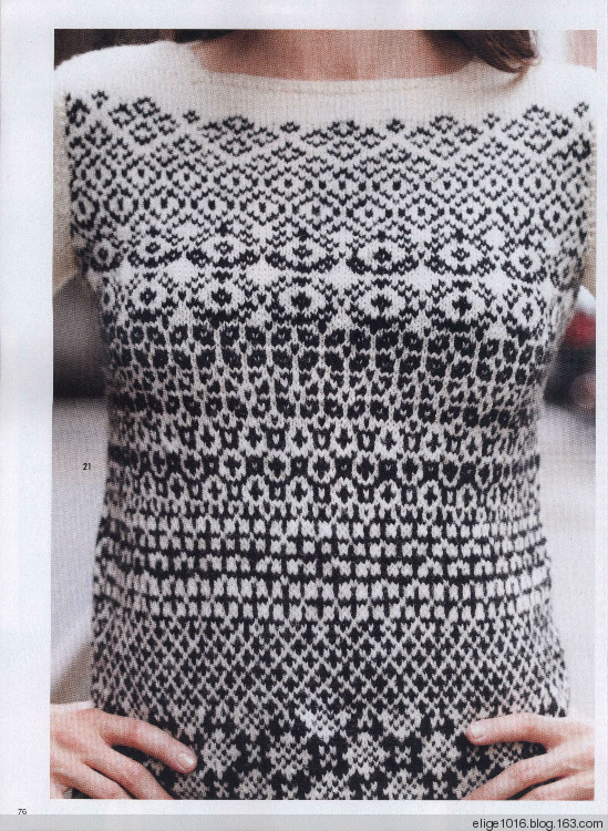 Vogue Knitting 2015 Fall - 采蓮南塘秋 -  婉如清揚