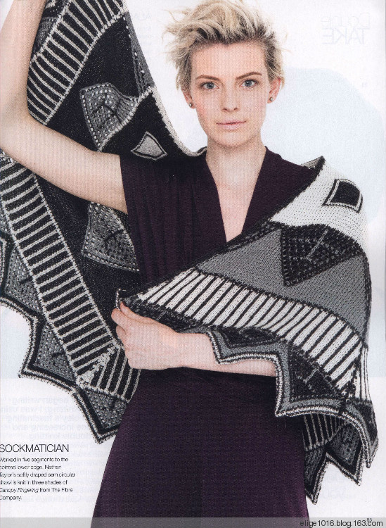 Vogue Knitting 2015 Fall - 采蓮南塘秋 -  婉如清揚