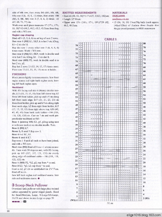 Vogue Knitting 2015 Fall - 采蓮南塘秋 -  婉如清揚