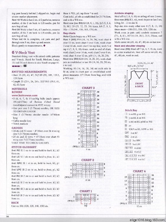 Vogue Knitting 2015 Fall - 采蓮南塘秋 -  婉如清揚