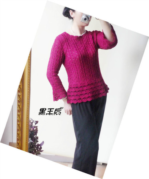 【我的志田夢】——風韻（鉤織結合套頭靚衫） - 黑王后 - 黑王后的家
