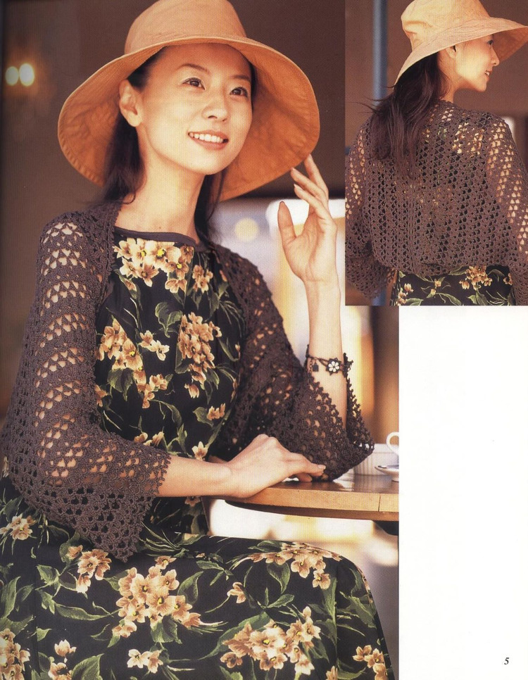 Lets knit series---美麗鉤針春夏 14（1） - 紫蘇 - 紫蘇的博客