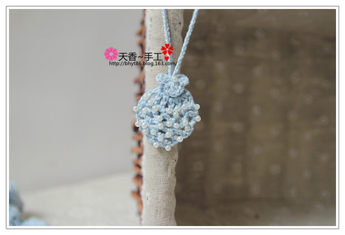 蘭汐兒~~~清涼棉---紗網背心裙---021 - 碧海---纏夢 - 天香手編工作室