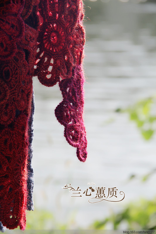 山菊花圍巾~~（蘭心蕙質2014） - 蘭心蕙質 - 蘭心蕙質藍云海