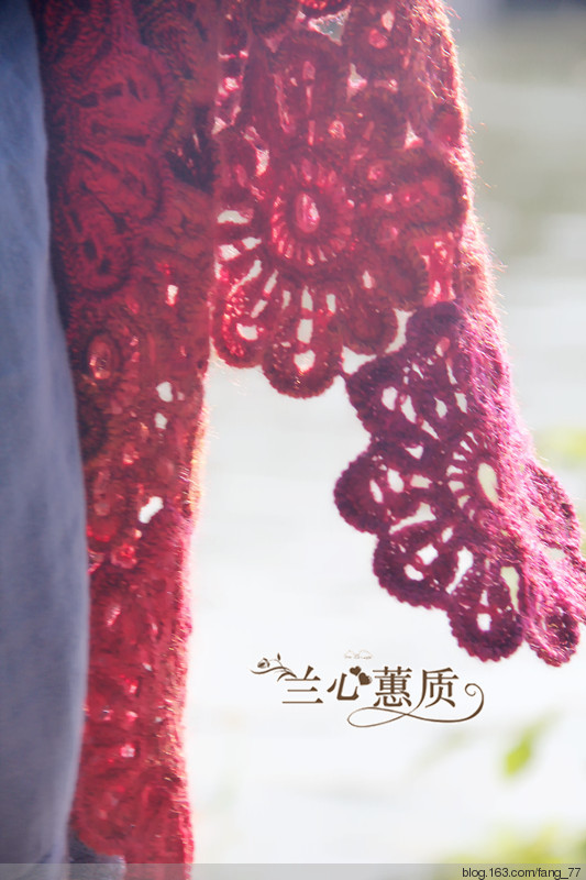 山菊花圍巾~~（蘭心蕙質2014） - 蘭心蕙質 - 蘭心蕙質藍云海