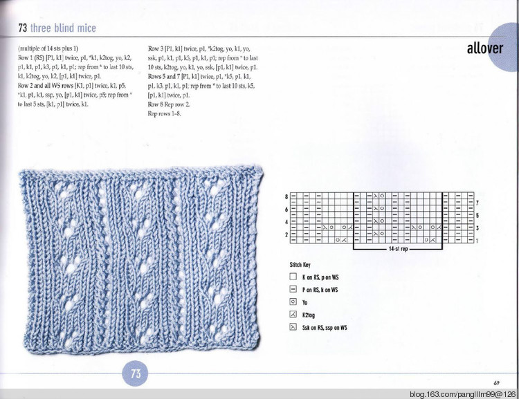 vogue knitting sitchionary volume 5 - 梨花帶雨翻譯 - 我的博客