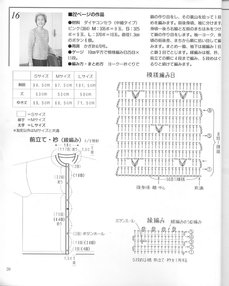 從上往下鉤的開(kāi)襟背心 - 紅色郁金香 - 我的博客