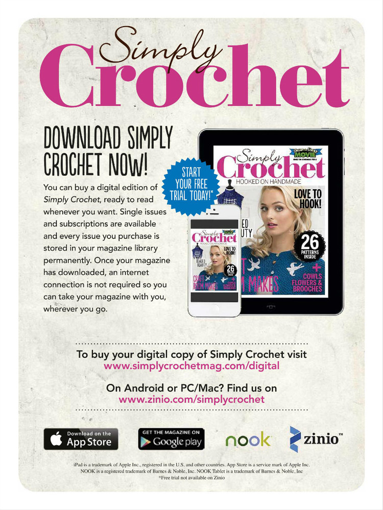 Simply Crochet №28 2015 - 輕描淡寫 - 輕描淡寫