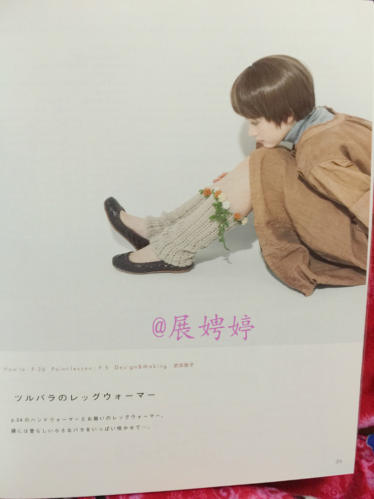 はじめてのかぎ針編み薔薇づくしのあったかこもの (アサヒオリジナル 387) - 展娉婷 - 展娉婷的鉤針世界