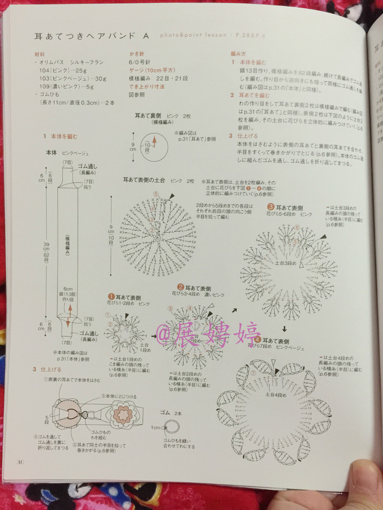 はじめてのかぎ針編み薔薇づくしのあったかこもの (アサヒオリジナル 387) - 展娉婷 - 展娉婷的鉤針世界