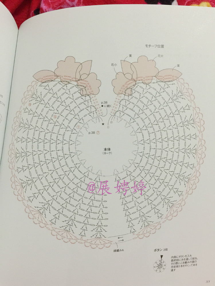 はじめてのかぎ針編み薔薇づくしのあったかこもの (アサヒオリジナル 387) - 展娉婷 - 展娉婷的鉤針世界