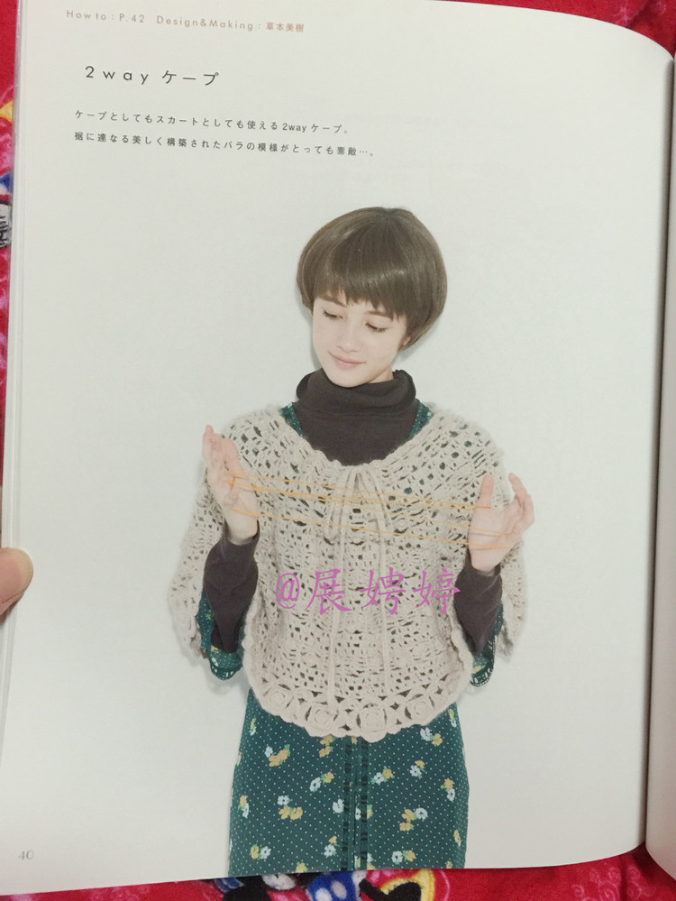はじめてのかぎ針編み薔薇づくしのあったかこもの (アサヒオリジナル 387) - 展娉婷 - 展娉婷的鉤針世界