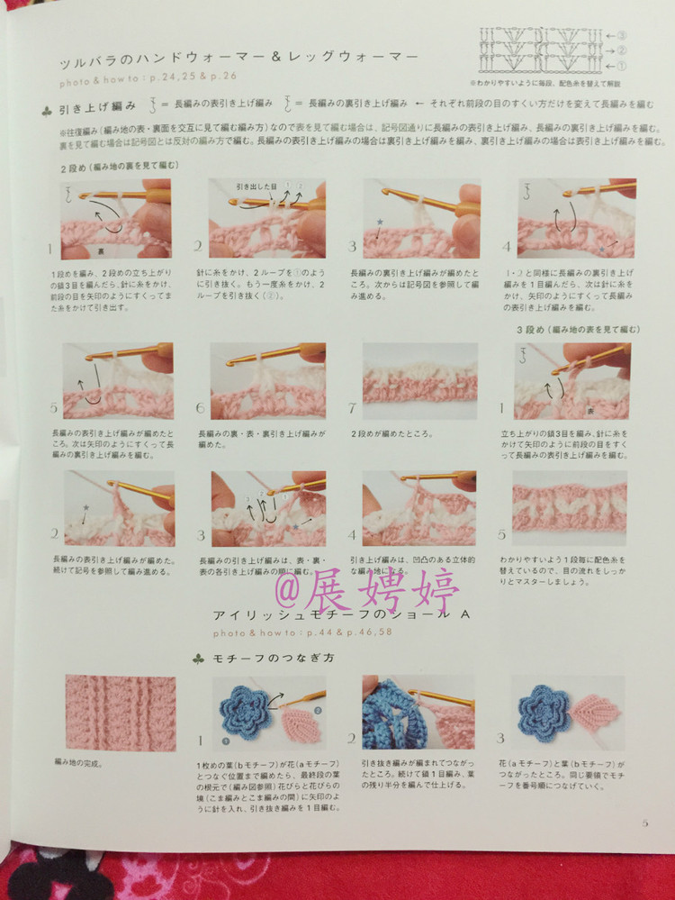 はじめてのかぎ針編み薔薇づくしのあったかこもの (アサヒオリジナル 387) - 展娉婷 - 展娉婷的鉤針世界