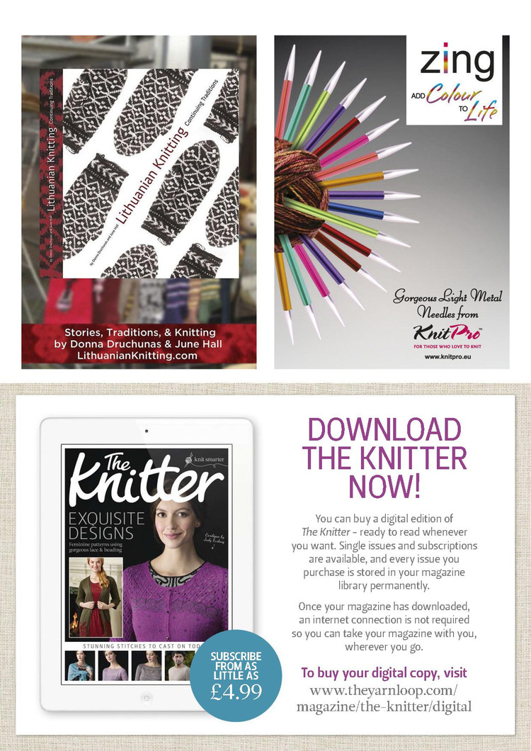 The Knitter №95 2016 - 輕描淡寫 - 輕描淡寫