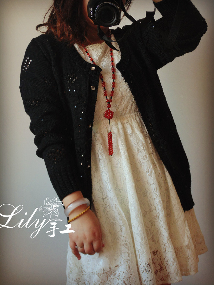 【Lily手工】--心語--簡潔開衫 - Lily - Lily的手工編織天地