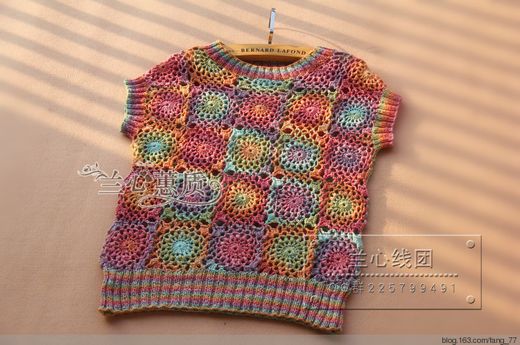 花海~~幸運星003號色拼花T恤（蘭心蕙質2014） - 蘭心蕙質 - 蘭心蕙質藍云海